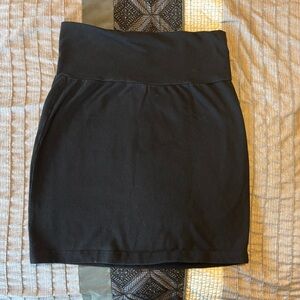 Charlotte Russe Black Mini Skirt